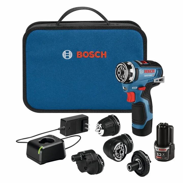 Bosch 12V Max EC Flexiclick 5-in-1 Drill/Driver System