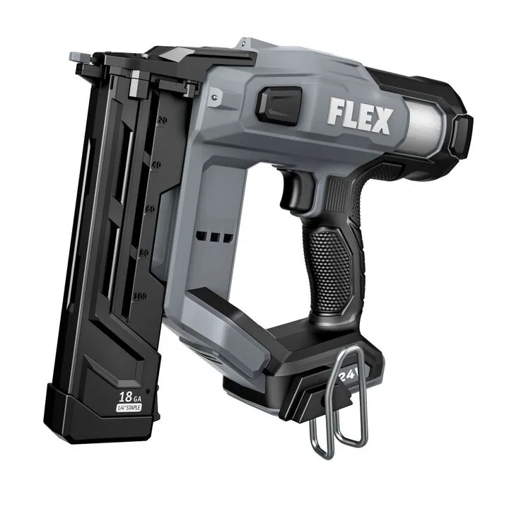 FLEX 24V Cordless 18 Gauge 1/4 Inch Narrow Crown Stapler (Bare Tool)