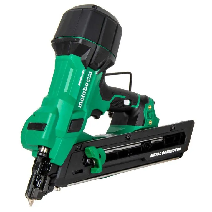Metabo HPT 18V MultiVolt Brushless 1-1/2 inch Metal Connector Nailer (NR1838DKA) - Professional Edition 2