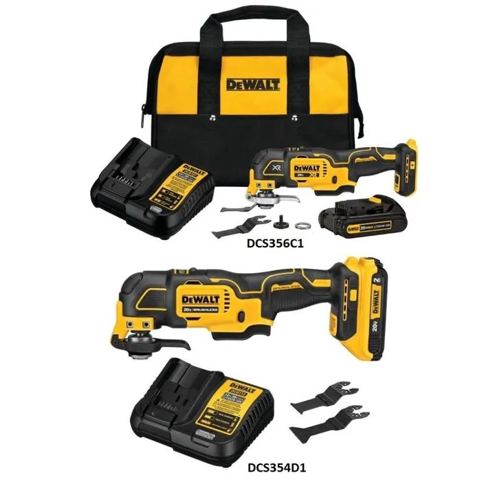 DEWALT 20V MAX Cordless 3-Speed Multi-Tool Kit - Professional Performance Bundle 1