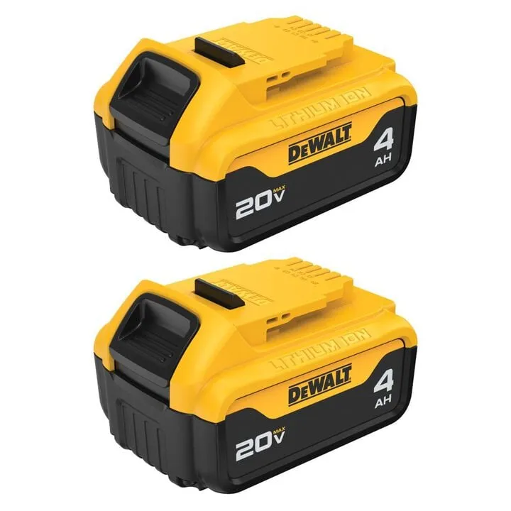 DEWALT 20V MAX Compact Reciprocating Saw & Premium XR Battery 2pk Bundle 3