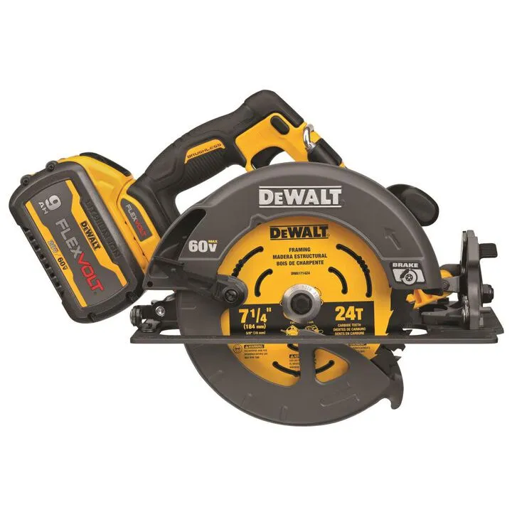 DEWALT FLEXVOLT 60V MAX 7-1/4in Circular Saw Kit with Brake and Brushless Motor 1