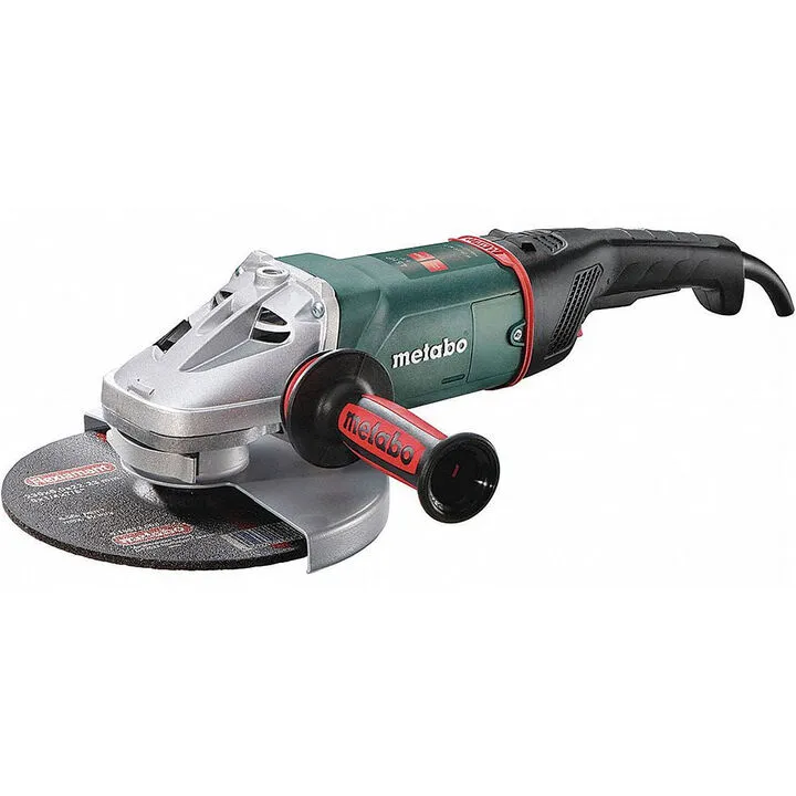 Metabo 9in Angle Grinder with Non-Locking Switch - High-Performance Industrial Power Tool