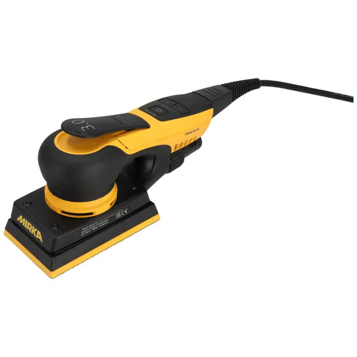 Mirka DEOS II 353X Electric Orbital Sander (3 inch x 5 inch, 3mm Orbit) 1