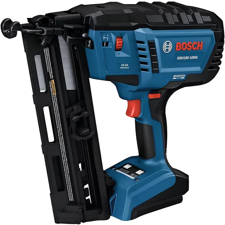 Bosch 18V Brushless 16 Gauge Angled Finish Nailer (Bare Tool)