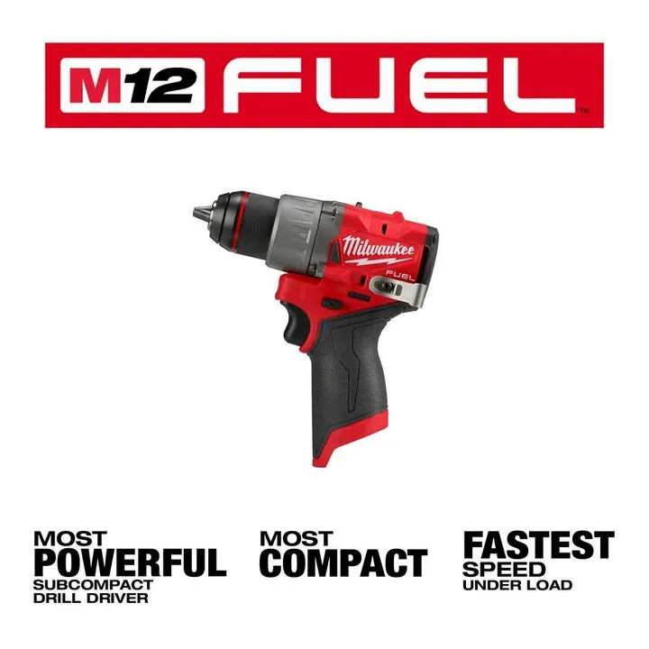 Milwaukee M12 FUEL 1/2 inch Drill/Driver (Bare Tool) 1