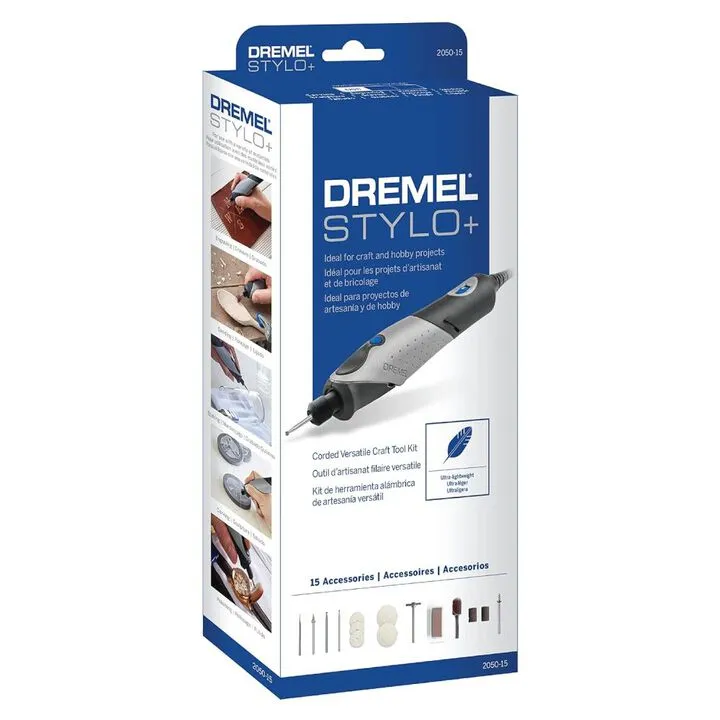 Dremel 120V Corded Rotary Tool Kit & Accessory Micro Kit - Professional Bundle 3