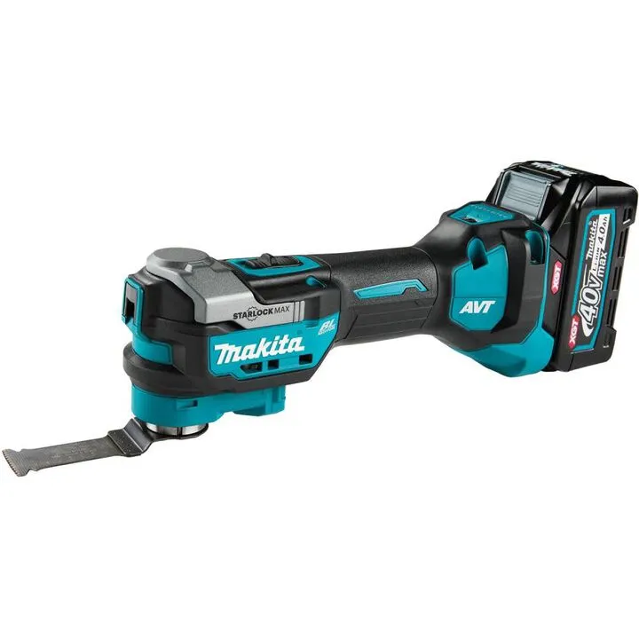 Makita 40V max XGT Brushless StarlockMax Oscillating Multi-Tool (Bare Tool) & Fein Best of Starlock Renovation Set 4