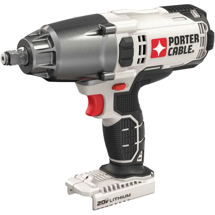 Porter Cable 20V 1/2-in Drive Cordless Impact Wrench (Bare Tool)