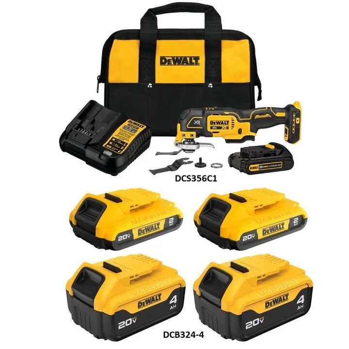 DEWALT 20V MAX Cordless Multi-Tool Kit & High-Capacity Battery Bundle 1
