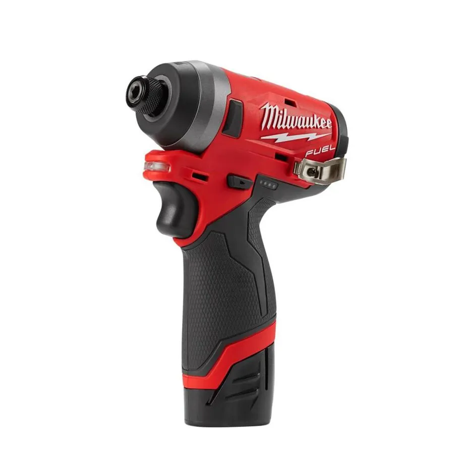 Milwaukee M12 FUEL 1/4-inch Impact Driver Kit (Reconditioned) 1