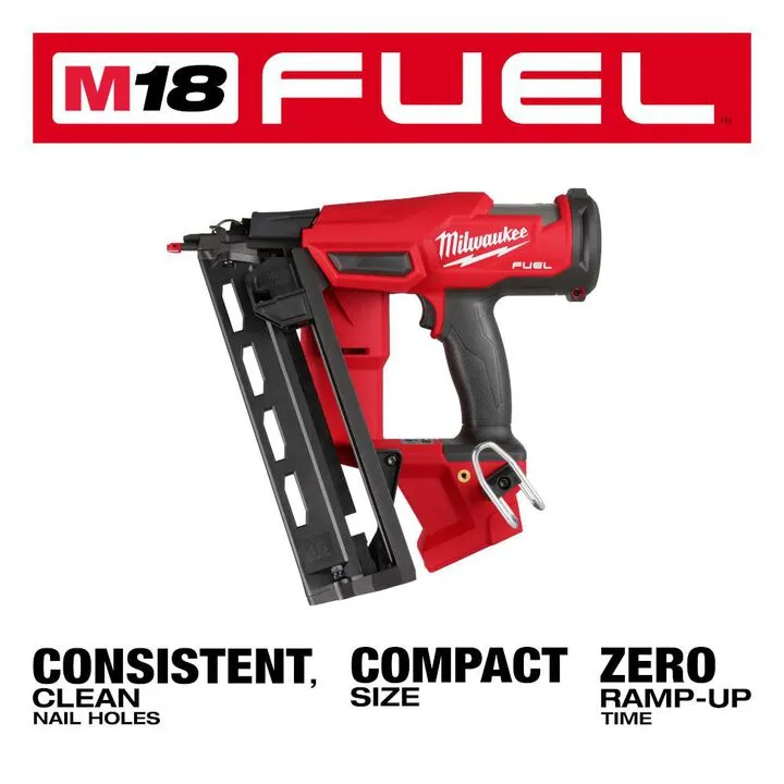 Milwaukee M18 FUEL 16 Gauge Angled Finish Nailer (Reconditioned - Bare Tool) 2