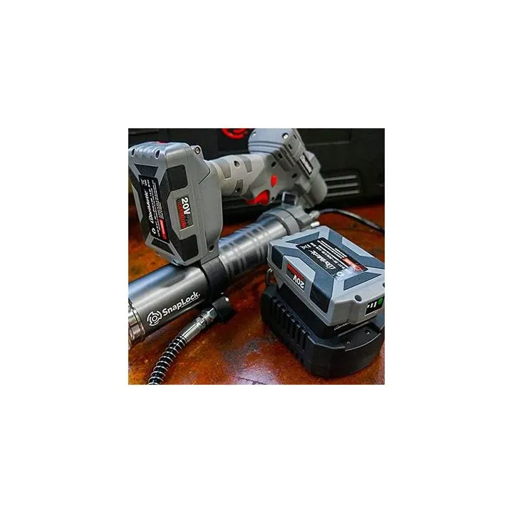 Lubrimatic SnapLock 20V Lithium Ion QuickRelease Cordless Grease Gun 3