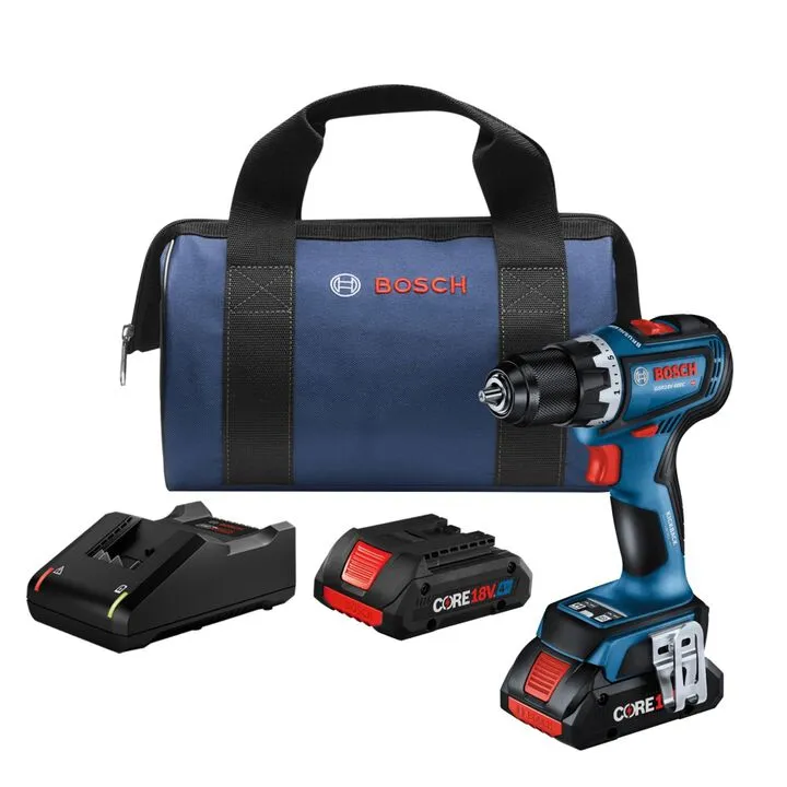 Bosch 18V Brushless Connected-Ready 1/2 Inch Drill/Driver Kit (Reconditioned)