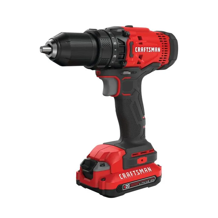 CRAFTSMAN 4-Tool Cordless Combo Kit with Dual 2Ah Batteries and Fast Charger 3