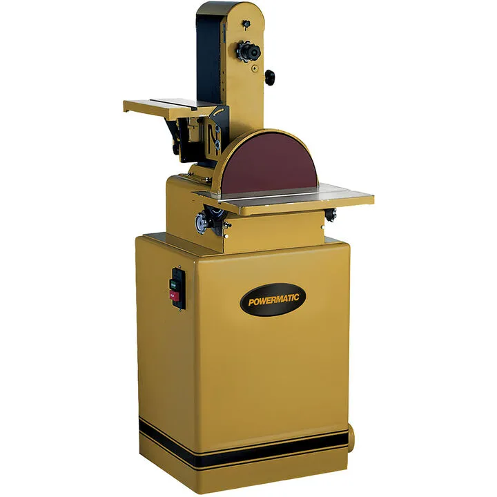 Powermatic 6 In. x 48 In. Belt/12 In. Disc Sander, 2 HP, 3-Phase, 230/460V