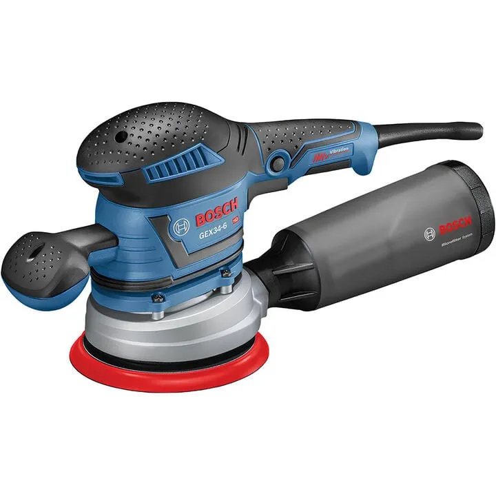 Bosch 6-Inch Multi-Hole Random Orbit Sander/Polisher - Professional Finishing Tool