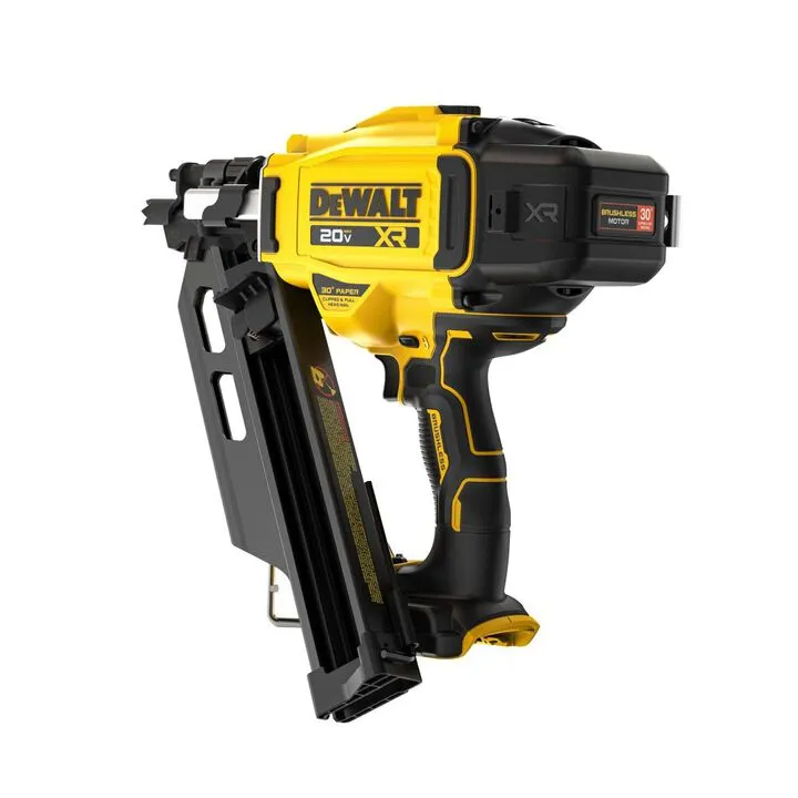 DEWALT 20V MAX 30 Degree Paper Tape Framing Nailer (Bare Tool) 2
