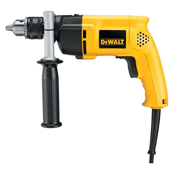 DEWALT 1/2 In. (13mm) VSR Single Speed Hammer Drill - Professional Grade Power 1